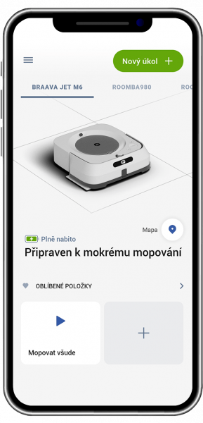 Az alkalmazás, amely az összes iRobot robotot vezérli, beleértve a Braava Jet M6-ot is