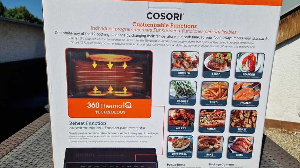 Cosori Dual Blaze Forrólevegős Sütő